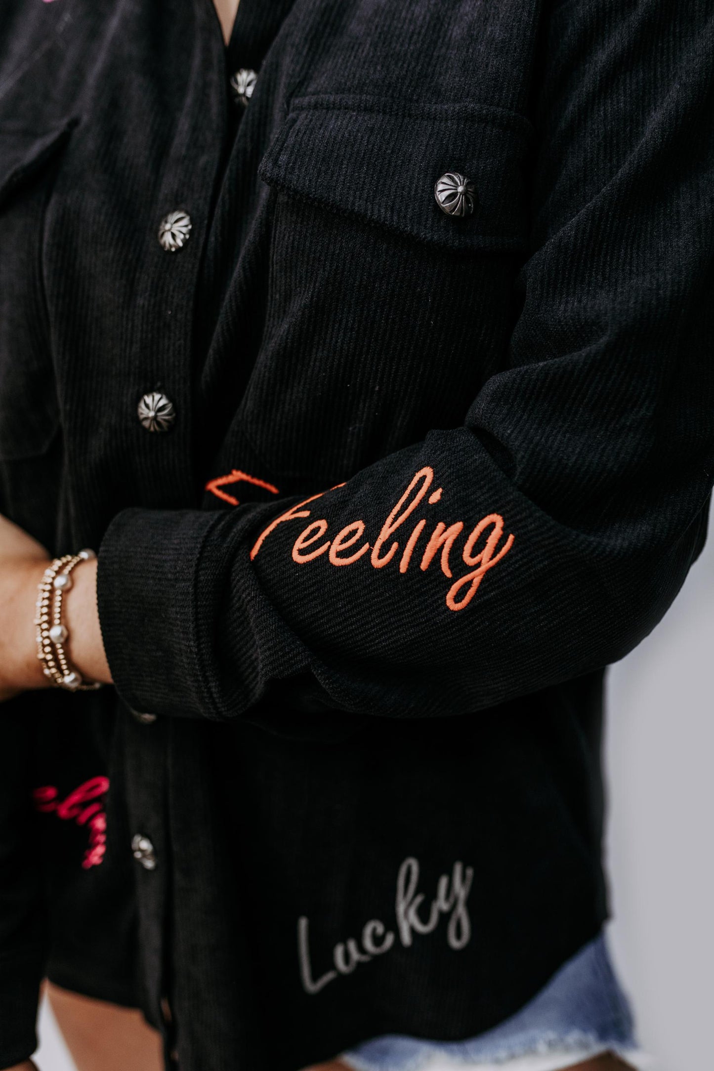 MK433 Corduroy Lucky Shacket