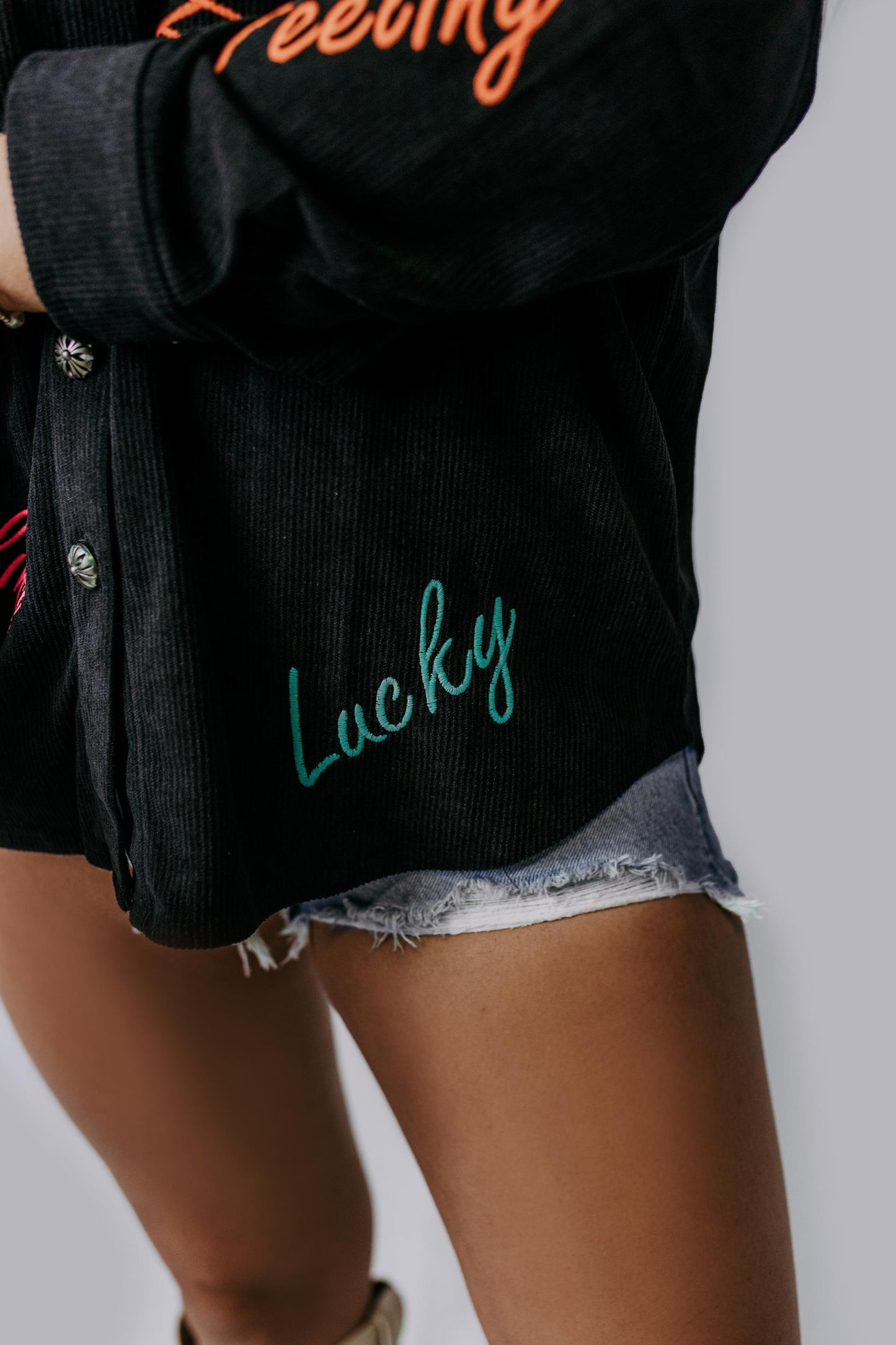 MK433 Corduroy Lucky Shacket