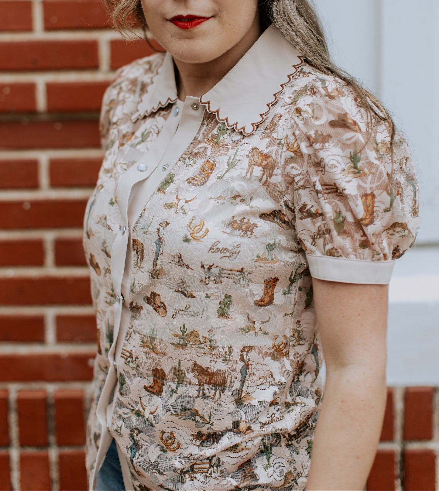 MK741 Desert Darlin' Button Down shirt
