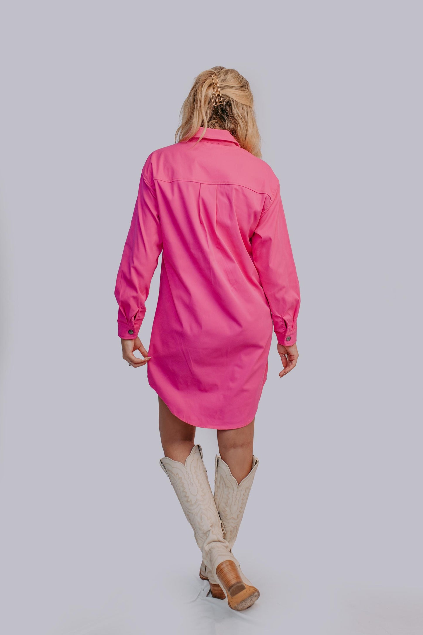 MK379 Cactus Shirt Dress