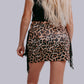 MK321 Fringed Filly SKORT- Leopard