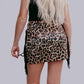 MK321 Fringed Filly SKORT- Leopard