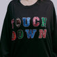 MK311 -Touch Down Sequin Beaded LS Tee