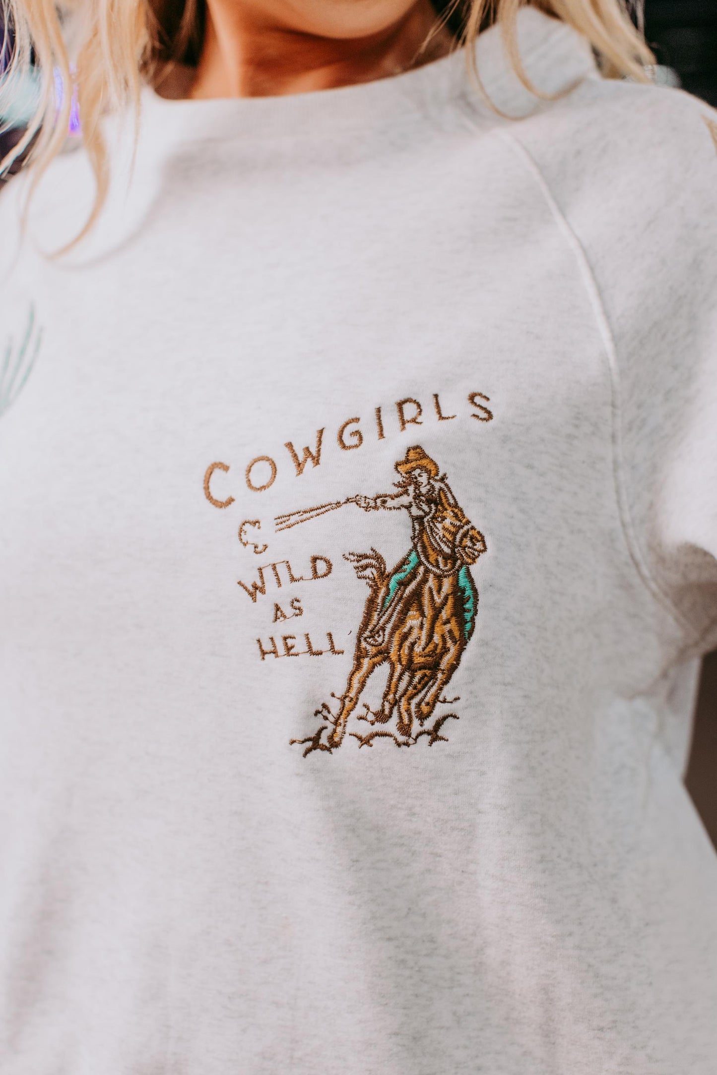 MK482 Wild Cowgirl Sweatshirt