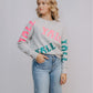 MK528 Yall Sequin Sweatshirt