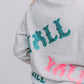 MK528 Yall Sequin Sweatshirt