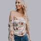 MK665 Rodeo Off Shoulder Blouse