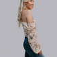 MK665 Rodeo Off Shoulder Blouse