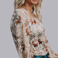 MK665 Rodeo Off Shoulder Blouse