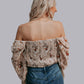 MK665 Rodeo Off Shoulder Blouse