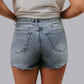 MK634 Stud Denim Shorts