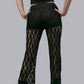 MK644 Lace Flare Pants