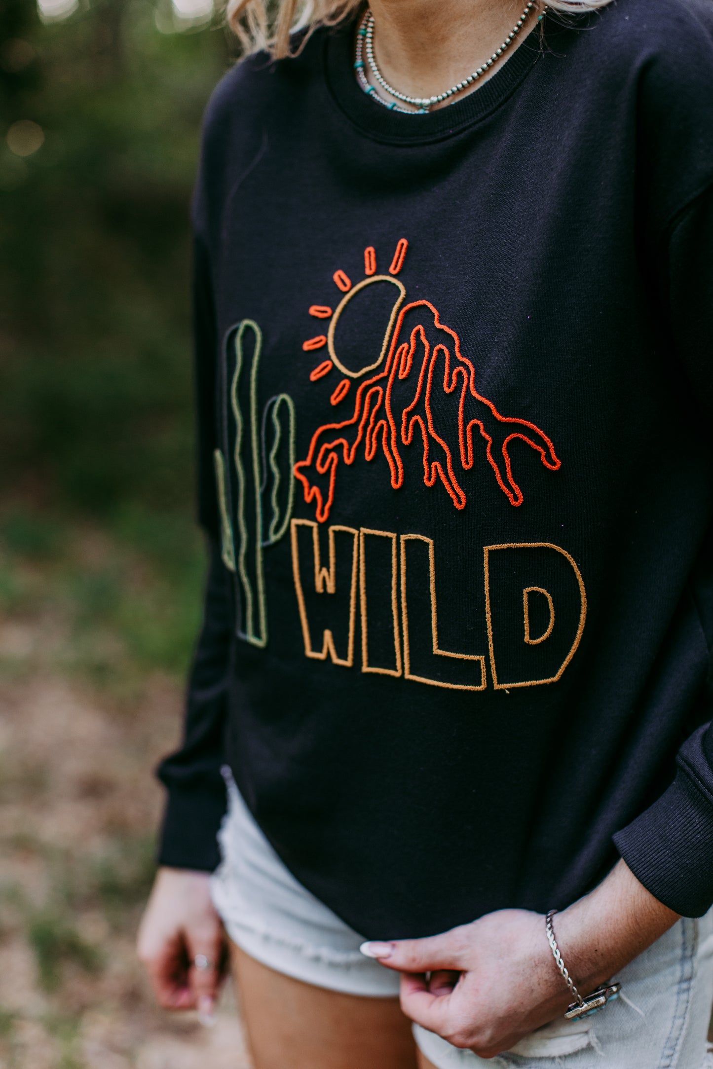 MK253 Wild Sweatshirt - Black