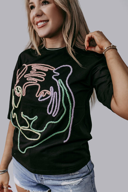 MK487 Tiger Oversize Tee