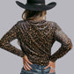 MK606 3D Leopard LS Mesh Top- PLUS