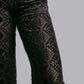 MK595 Burn Out Aztec Mesh Pants PLUS