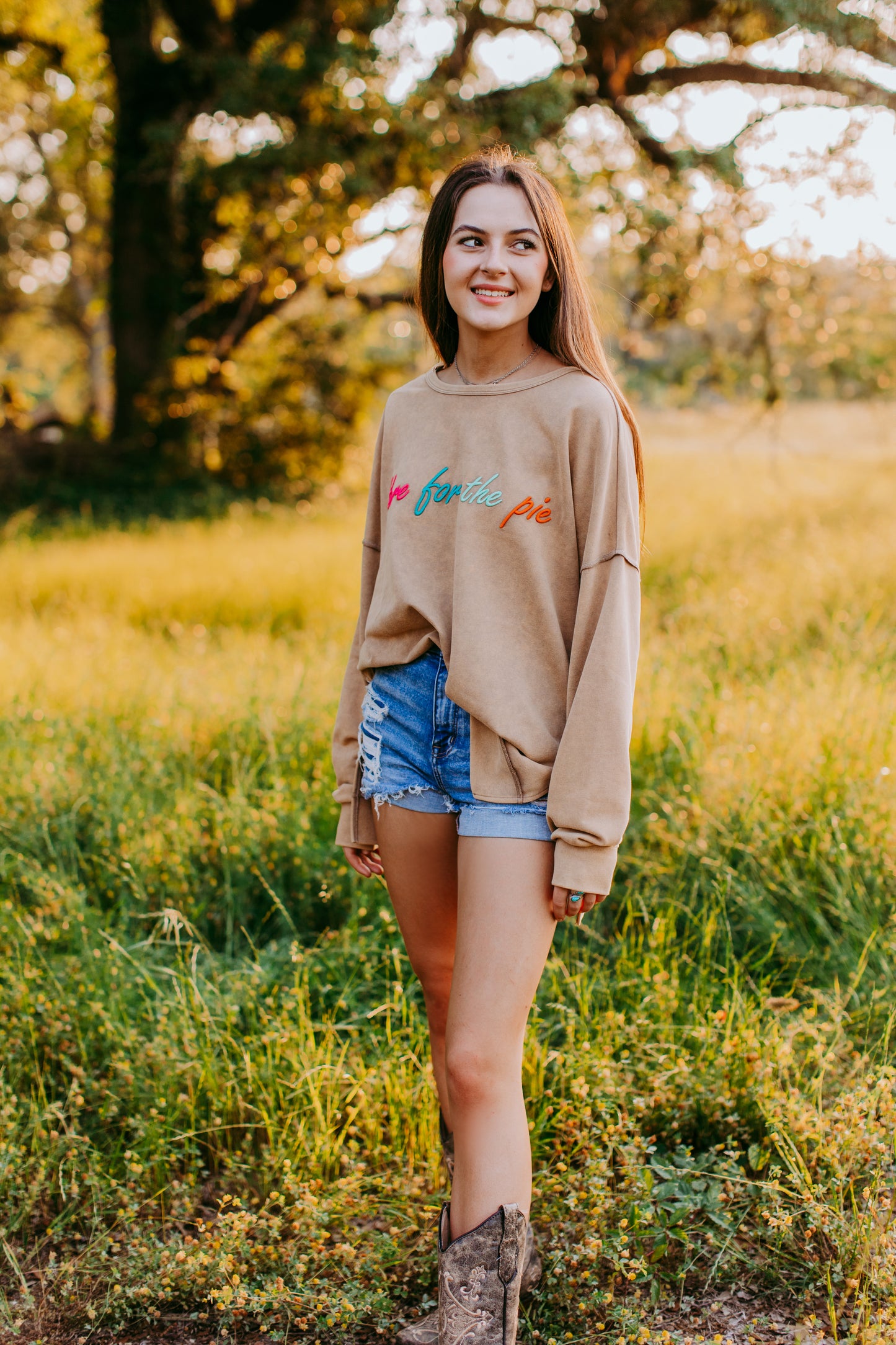 MK436 Pie Oversize Sweatshirt