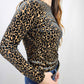 MK606 3D Leopard LS Mesh Top- PLUS