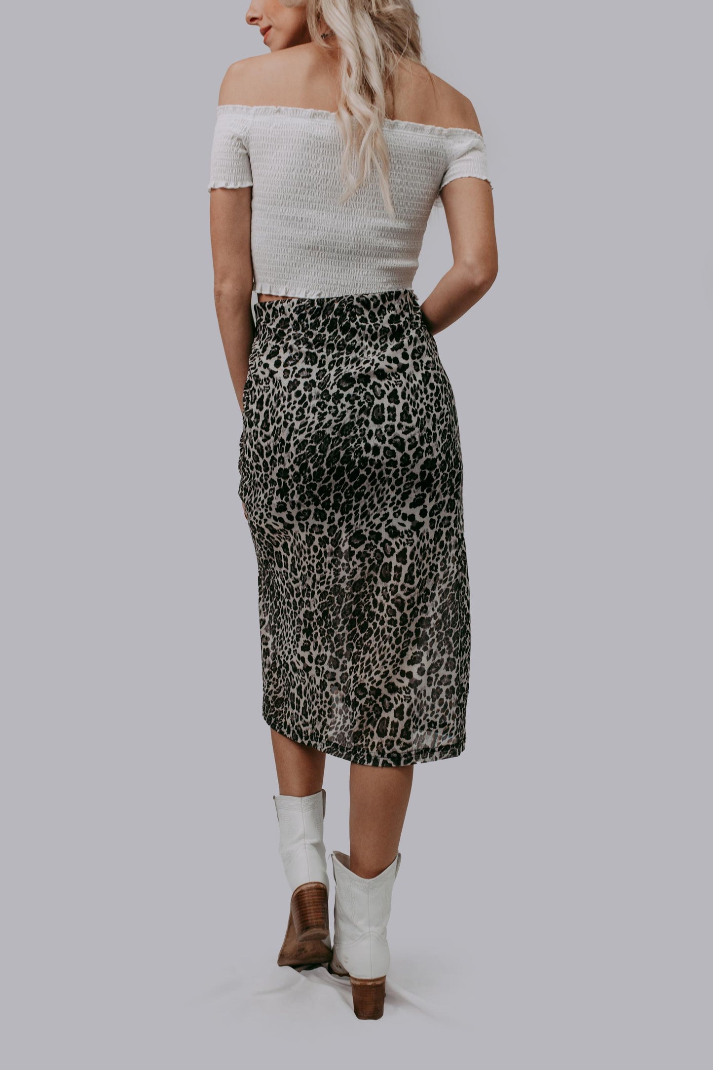 MK656 High Waisted Skirt