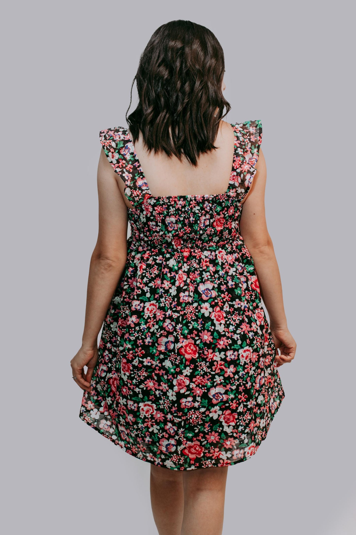 MK638 Floral Dress