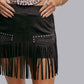 MK670 Stud Fringe Skort