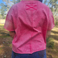 MK490 Cowgirl Acid Washed SL Tee
