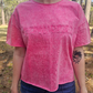 MK490 Cowgirl Acid Washed SL Tee
