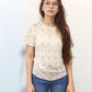 MK655 Cow SL Mesh Top