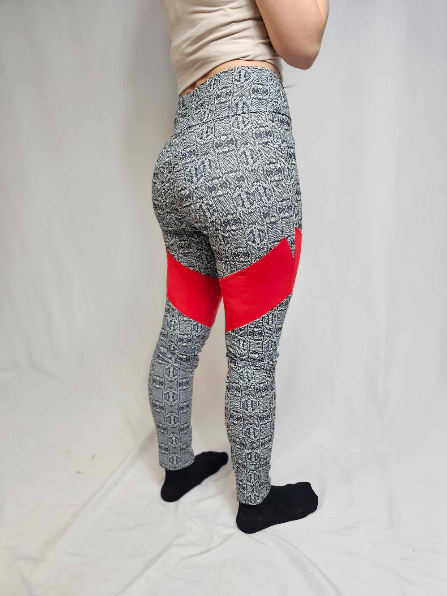 MK81 Snake Skin Leggings