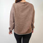 MK584 Long Sleeve Sweatshirt -Rust Brown