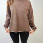 MK584 Long Sleeve Sweatshirt -Rust Brown